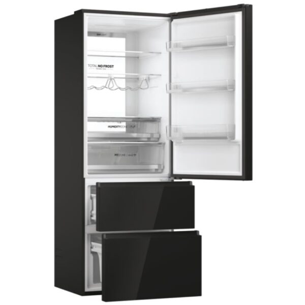 Haier HTW7720DNGB - Frigorifico Combi Nofrost D Alto 200,6 Cm  Ancho 70 Cm  Negro - Imagen 6