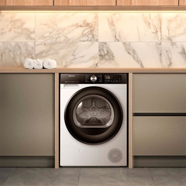 Hisense DH3S902BW3 - Secadora Con Bomba De Calor 9 Kg A+++ Blanco - Imagen 2