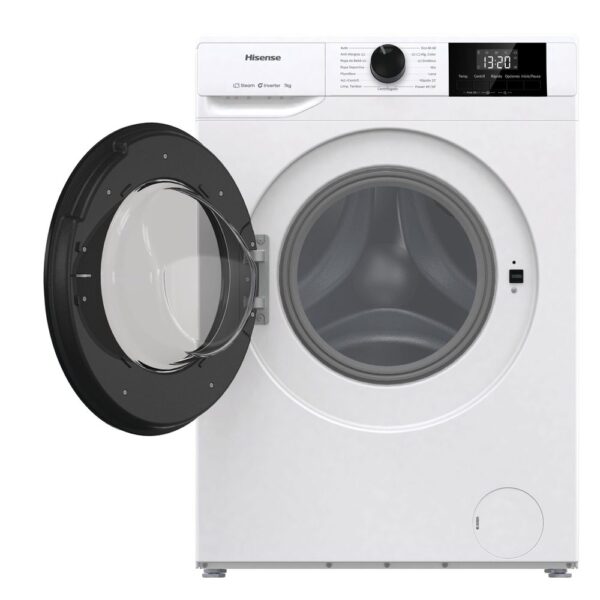 HISENSE WF1G7021BW - LAVADORA CARGA FRONTAL 7 KG 1200 RPM B BLANCO - Imagen 2