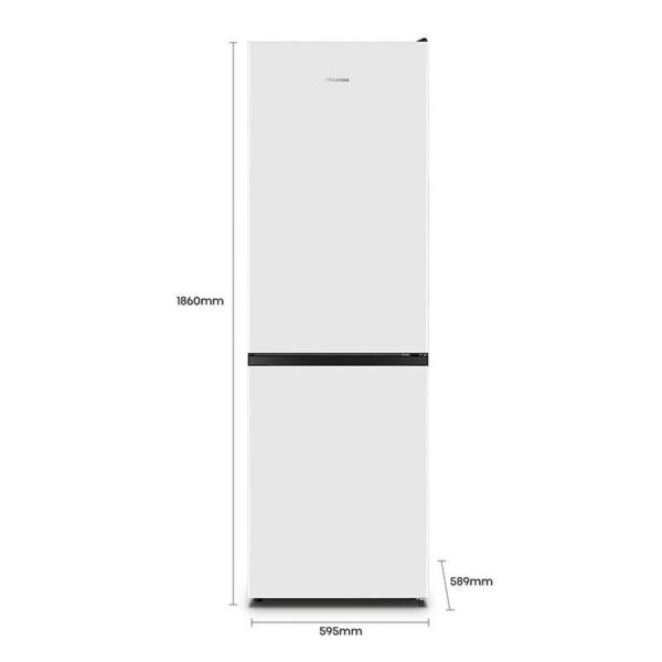 Hisense RB390N4AWE - Frigorifico Combi Nofrost E Alto 186 Cm Ancho 60 Cm Blanco - Imagen 2