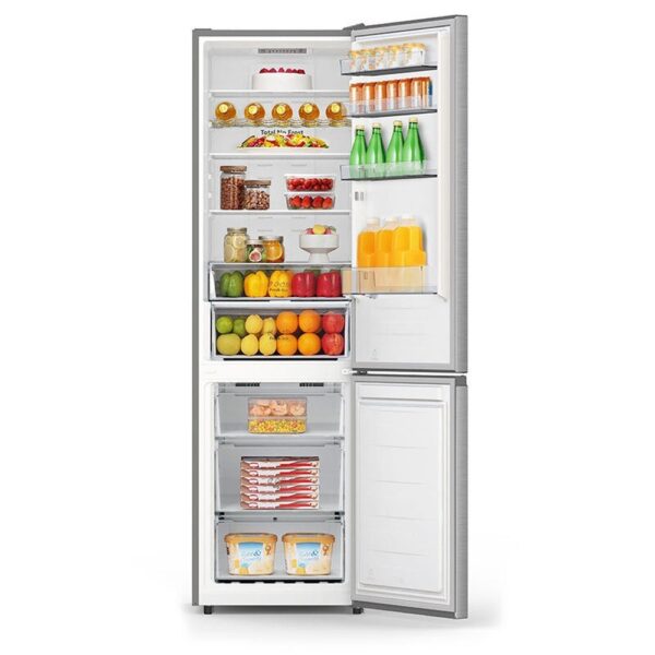 Hisense RB440N4ACC - Frigorifico Combi Nofrost C Alto 201,7 Cm  Ancho 59,5 Cm . Inox - Imagen 2