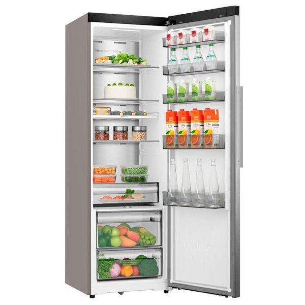 HISENSE RL3K370SAIE - FRIGORIFICO UNA PUERTA NOFROST E ALTO 1856 CM APROX. ANCHO 595 CM INOX - Imagen 2