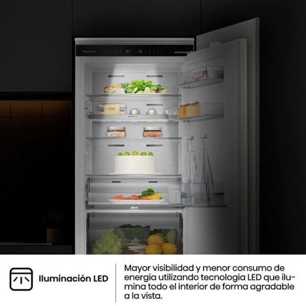 Hisense RB3B250SAWE - Frigorifico Combi Integrable Sin Nofrost E Alto 177 Cm Ancho 54 Cm - Imagen 9