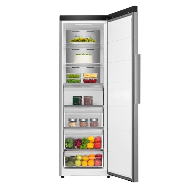 HISENSE FT3K310SAIE - CONGELADOR VERTICAL NOFROST E ALTO 1856 CM 312 LITROS INOX - Imagen 2