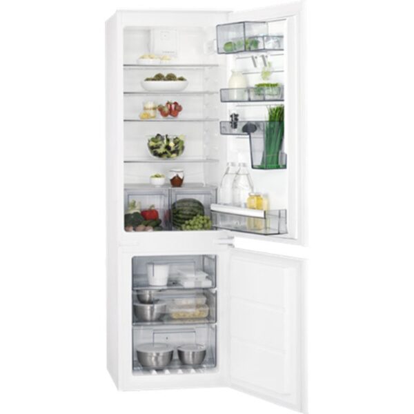 Aeg SCE618E5TS - Frigorifico Combi Integrable Nofrost F Alto 177 Cm Ancho 54,6 Cm