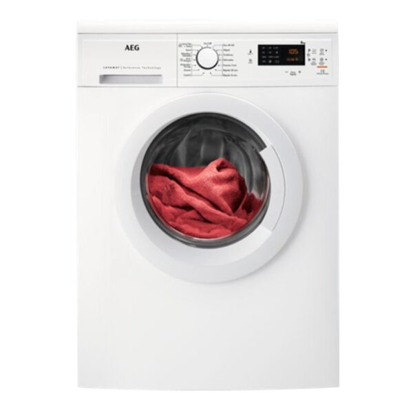 Aeg LFA5I82WRE - Lavadora Carga Frontal 8 Kg 1200 Rpm A Blanco Con Tapa Desmontable