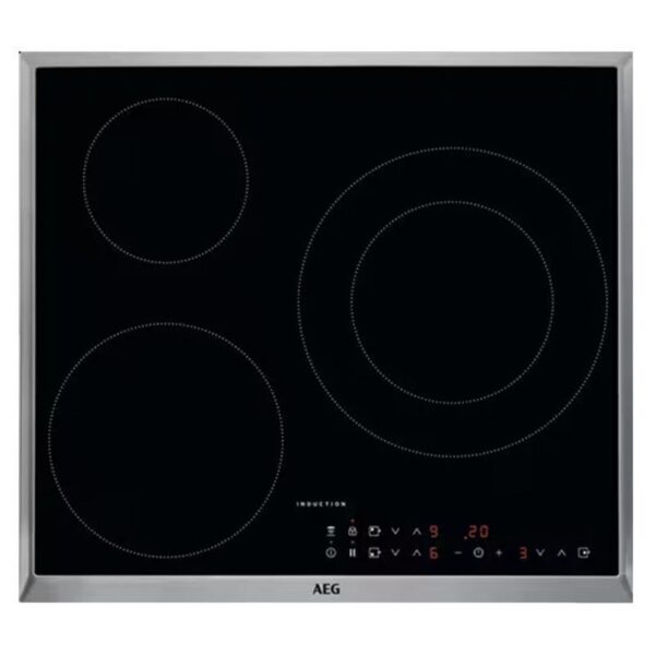 Aeg IKB63301XB - Vitroceramica Induccion 3 Zonas Coccion Ancho 59 Cm
