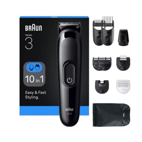 Braun S3 ALL IN AIO3560 - Cortapelos No Recargable
