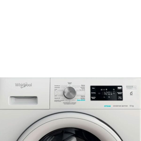 Whirlpool FFB 9469 WV SPT - Lavadora Carga Frontal 9 Kg 1400 Rpm A Blanco - Imagen 5