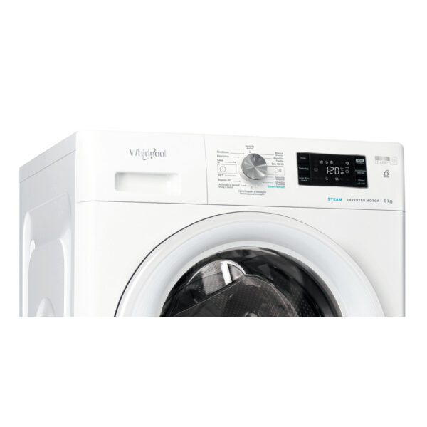 WHIRLPOOL FFB 9269 WV SP - LAVADORA CARGA FRONTAL 9 KG 1200 RPM A BLANCO - Imagen 3