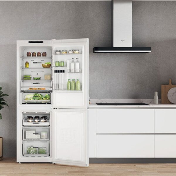 Whirlpool W7X 83A W - Frigorifico Combi Nofrost D Alto 191 Cm Ancho 60 Cm Blanco - Imagen 3