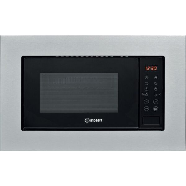 Indesit MWI 120 SX - Horno Microondas Integrable 20 Litros Sin Grill Inox
