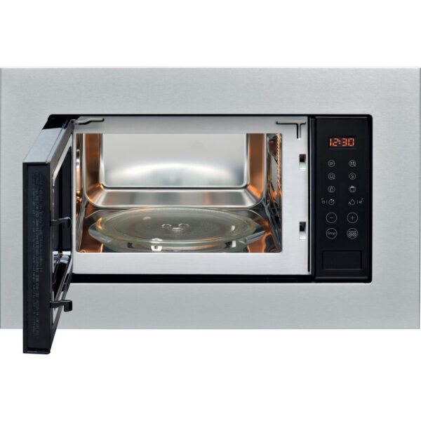 Indesit MWI 120 SX - Horno Microondas Integrable 20 Litros Sin Grill Inox - Imagen 2