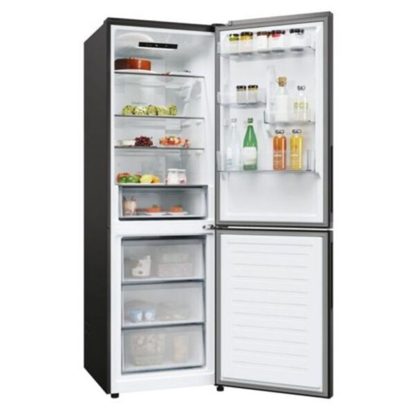 CANDY CNCQ2T618EB - FRIGORIFICO COMBI NOFROST E ALTO 185 CM ANCHO 59,5 CM NEGRO - Imagen 2