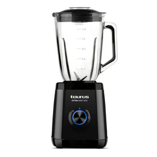 Taurus OPTIMA NERO 1500 - Batidora De Vaso 1500 W Cristal