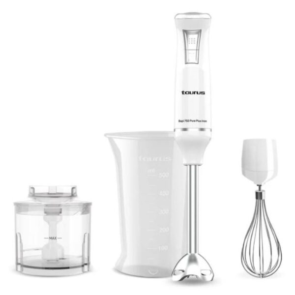 Taurus BAPI 750 PURE PLUS INOX - Batidora De Mano 750 W