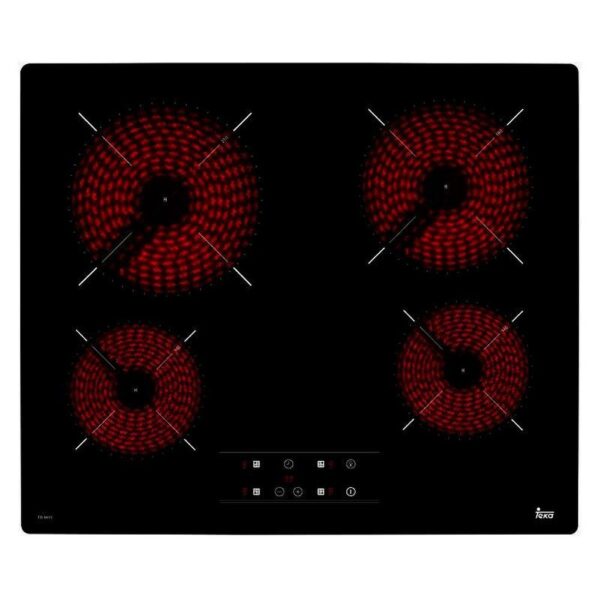 TEKA TB PRO 6415 - VITROCERAMICA INDEPENDIENTE RADIANTES 4 ZONAS COCCION ANCHO 60 CM
