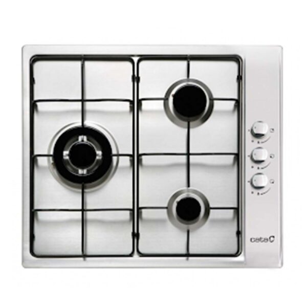 Cata - Encimera De Gas cata gib 6021 x  3 Zonas Coccion Ancho 58 Cm butano