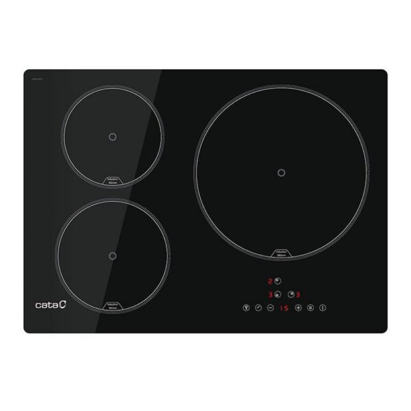 Cata IB 5003 BK - Vitroceramica Induccion 3 Zonas Coccion Ancho 60 Cm