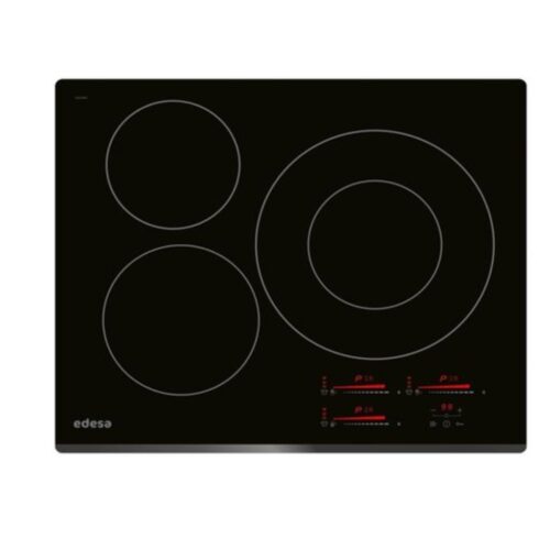 Edesa EIMS-6332 B - Vitroceramica Induccion 3 Zonas Coccion Ancho 63 Cm