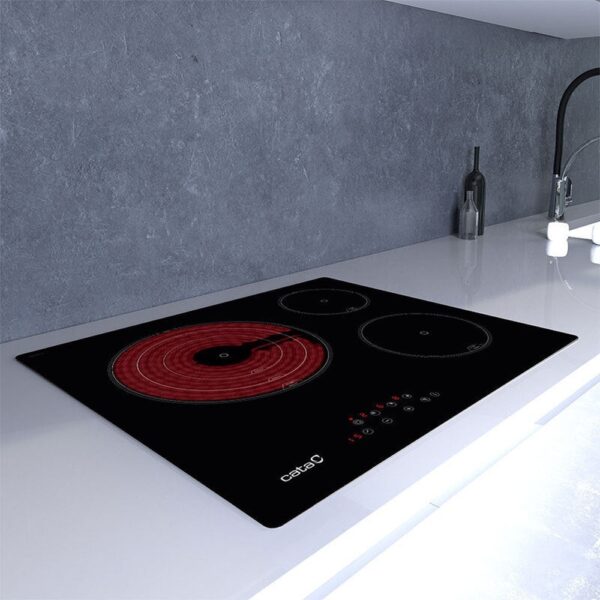 Cata TT 6003 E-TECH - Vitroceramica Independiente Radiantes 4 Zonas Coccion Ancho 59 Cm - Imagen 6