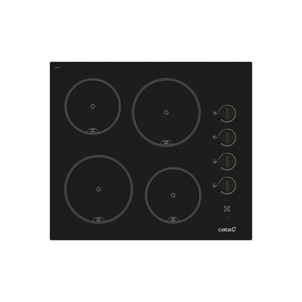 Cata 604 HVI /C - Vitroceramica Independiente Radiantes 4 Zonas Coccion Ancho 60 Cm