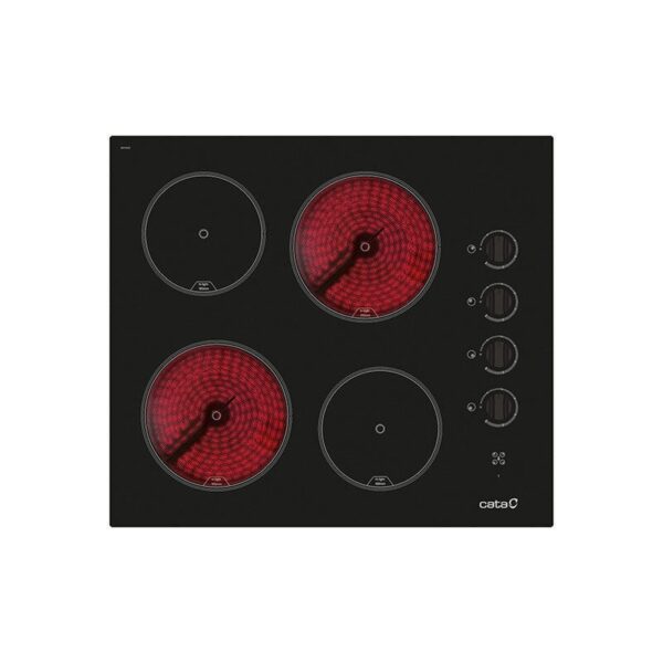 Cata 604 HVI /C - Vitroceramica Independiente Radiantes 4 Zonas Coccion Ancho 60 Cm - Imagen 3