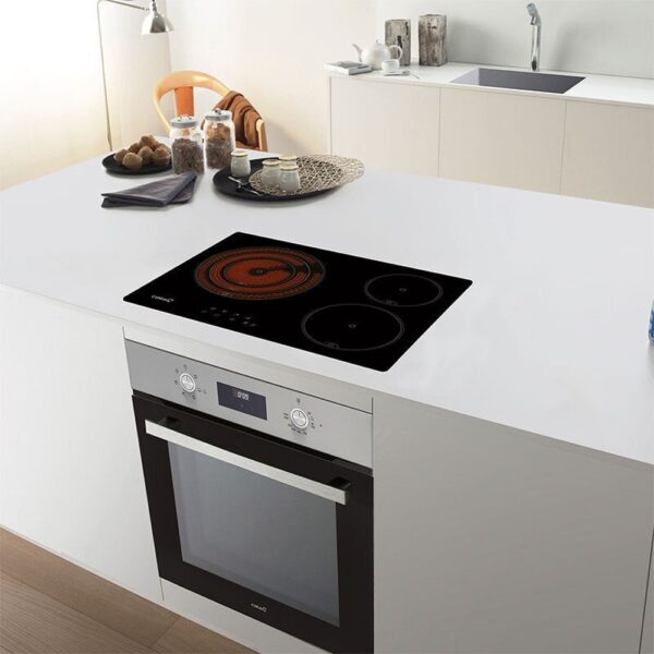 Cata TT 5003/G - Vitroceramica Independiente Radiantes 3 Zonas Coccion Ancho 60 Cm Fondo 43,5 Cm - Imagen 8