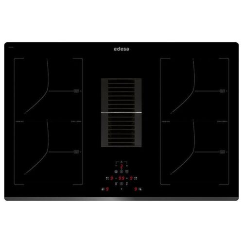 Edesa EIT-7422 DD B - Vitroceramica Induccion 4 Zonas Coccion Ancho 77Cm