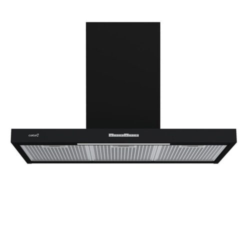 Cata SYGMA 9010 BK - Campana Chimenea Ancho 90 Cm Negra