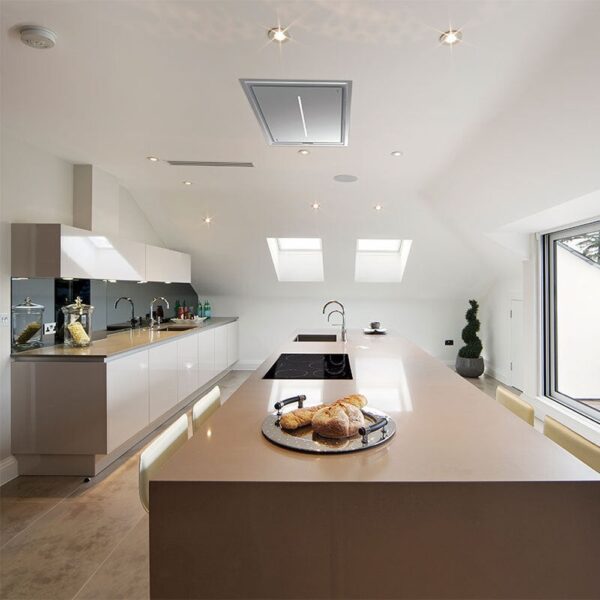 Cata BENNU SLIM 900 X /A - Campana Isla Ancho 90 Cm Inox - Imagen 5