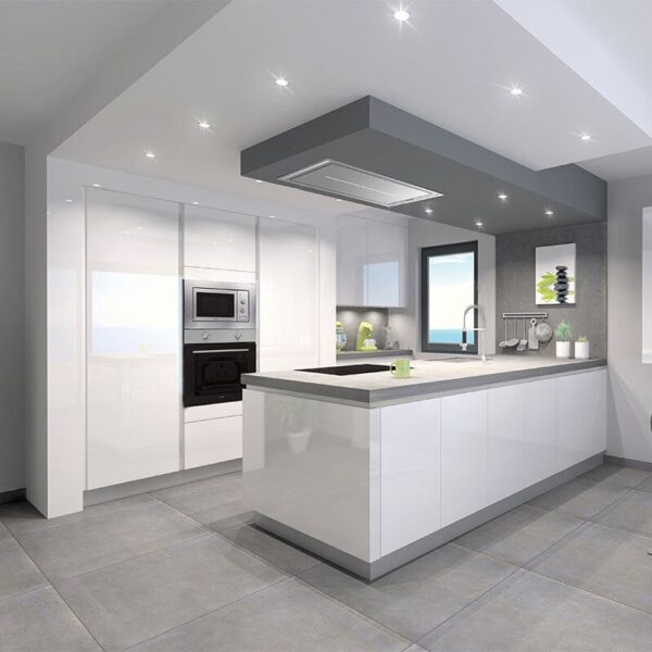 Cata BENNU SLIM 900 X /A - Campana Isla Ancho 90 Cm Inox - Imagen 7