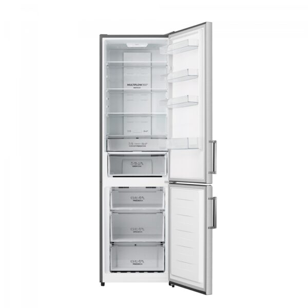Edesa EFC-2035 NF EX (924271321) - Frigorifico Combi Nofrost D Alto 200 Cm Ancho 60 Cm Inox - Imagen 2