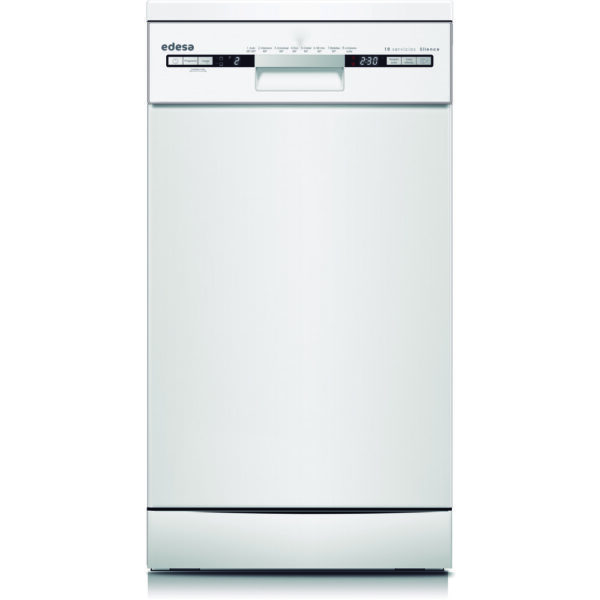 Edesa EDW-4710 WH /A - Lavavajillas 45 Cm D 10 Cubiertos Blanco