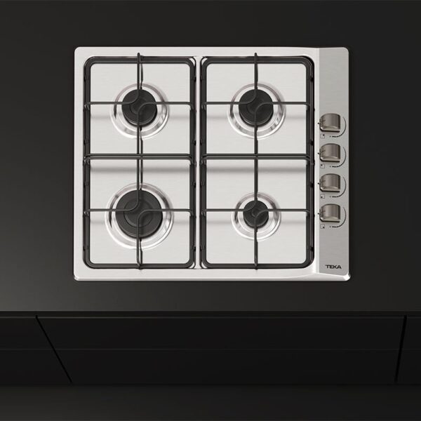 Teka E/60.3 4G NAT - Encimera De Gas 4 Zonas Coccion Ancho 60 Cm Gas Natural - Imagen 7
