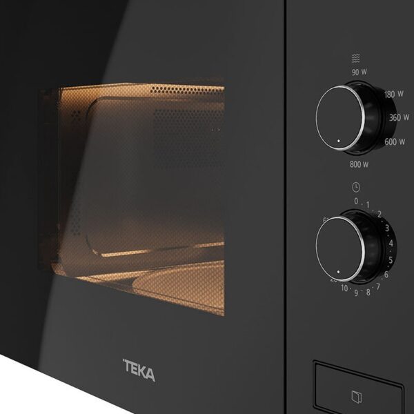 Teka ML820FI - Horno Microondas Integrable 20 Litros Sin Grill Negro - Imagen 5