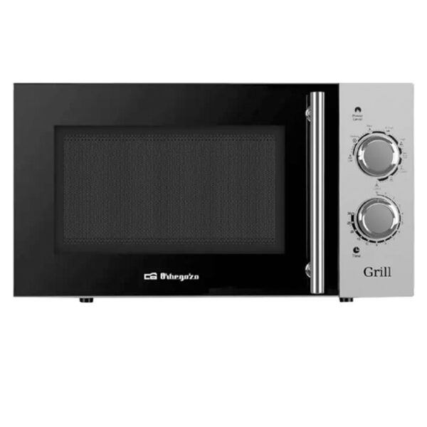 Orbegozo MIG 2321 - Horno Microondas Con Grill 23 Litros Inox