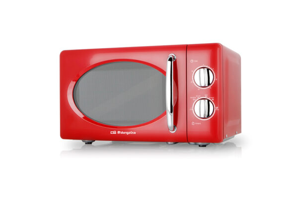 Orbegozo MI2020 - Horno Microondas Sin Grill 20 Litros Rojo
