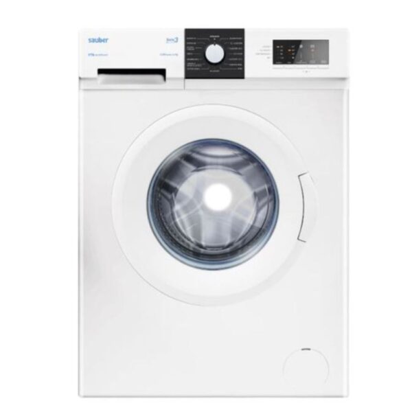Sauber SERIE 3-W6123 V - Lavadora Carga Frontal 6 Kg 1200 Rpm D Blanco