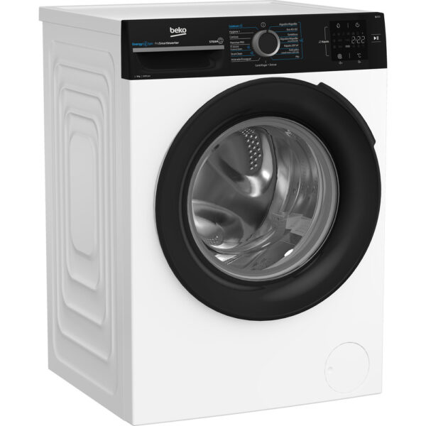 Beko BM3WFSU39413 - Lavadora Carga Frontal 9 Kg 1400 Rpm A Blanco - Imagen 2