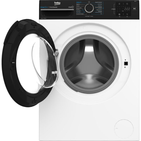 Beko BM3WFSU39413 - Lavadora Carga Frontal 9 Kg 1400 Rpm A Blanco - Imagen 3