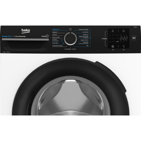 Beko BM3WFSU39413 - Lavadora Carga Frontal 9 Kg 1400 Rpm A Blanco - Imagen 4