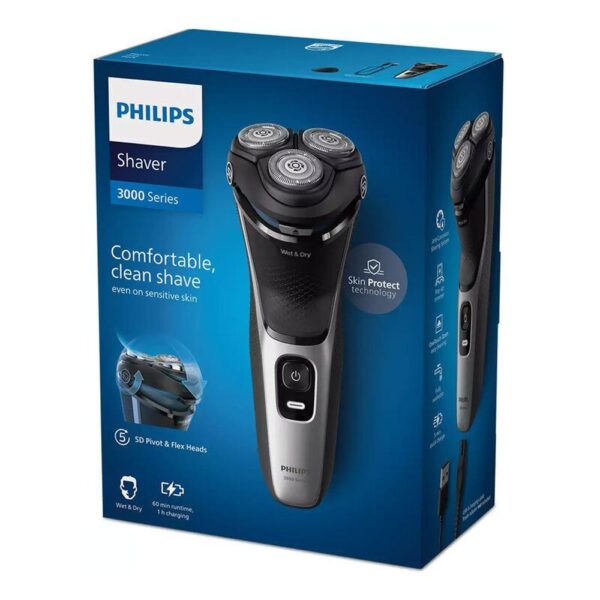 Philips S3143/00 - Afeitadora Recargable 3 Cabezales - Imagen 6