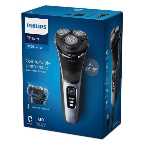 Philips S3243/12 - Afeitadora Recargable 3 Cabezales - Imagen 6