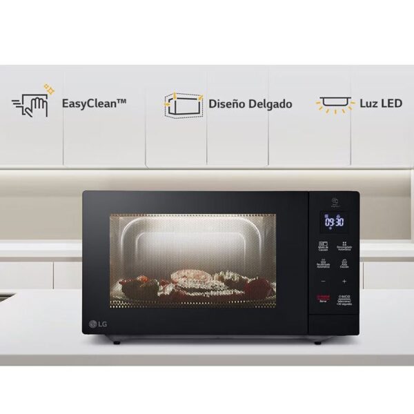 Lg MH7032JAS - Horno Microondas Con Grill 32 Litros Negro - Imagen 3