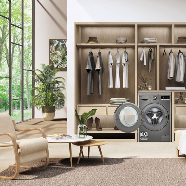 Lg F4WR7010AGS - Lavadora Carga Frontal 10 Kg 1400 Rpm A Inox - Imagen 6