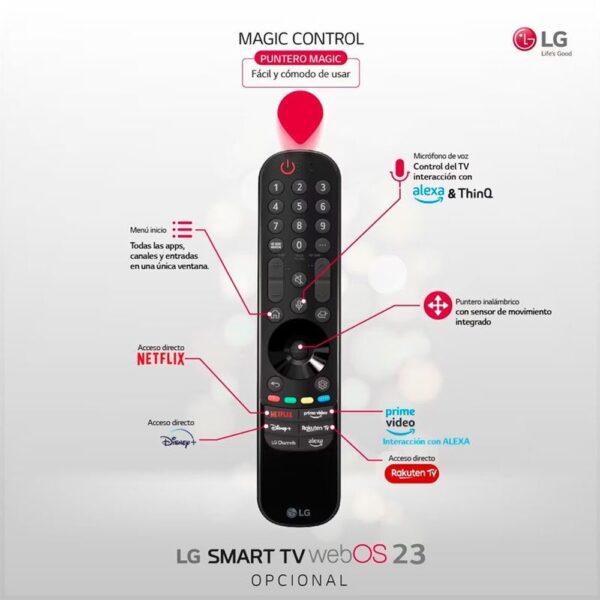 Lg 50UR78006LK - Televisor Led Smart Tv 50" 4k - Imagen 6