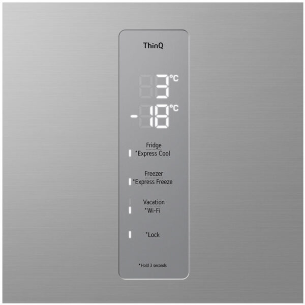 Lg GBV3210DPY - Frigorifico Combi Nofrost D Alto 203 Cm Ancho 59,5 Cm Inox - Imagen 3