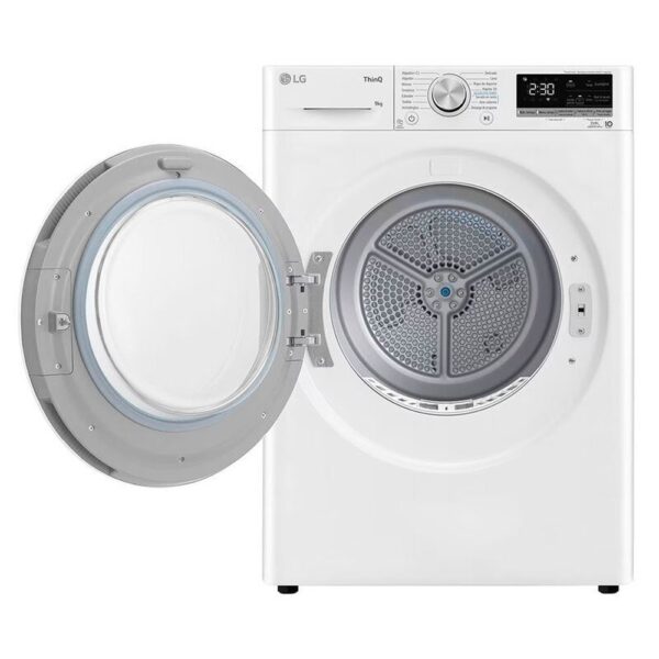 Lg RH90V5AV6N - Secadora Con Bomba De Calor 9 Kg A Blanco - Imagen 2