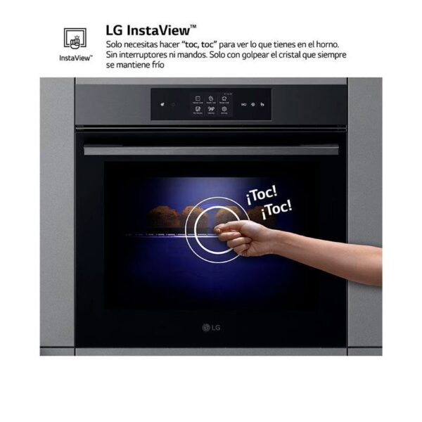 Lg WSED7665B - Horno Pirolitico Con Vapor Multifuncion Cristal - Imagen 3
